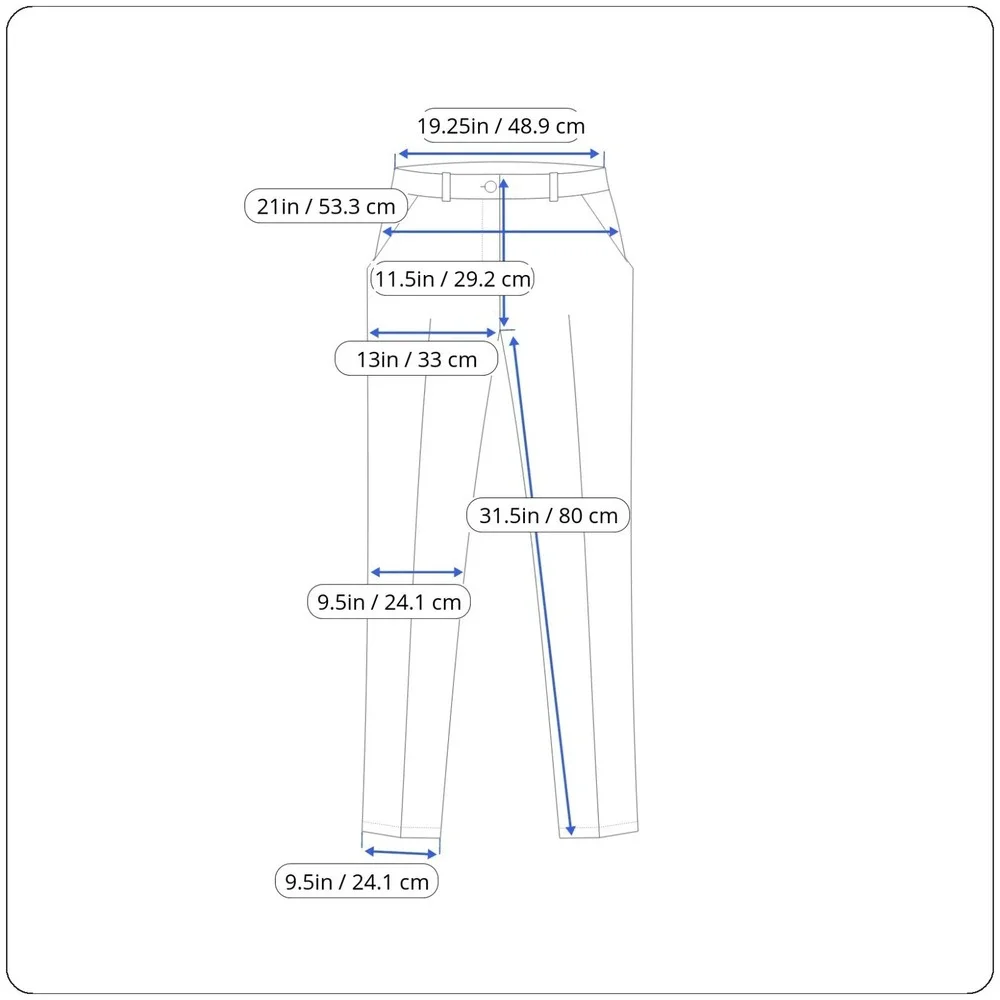 NEW NYDJ Pants Womens 14W Light Gray The Trouser Stubby Stripe‎ Linen Blend